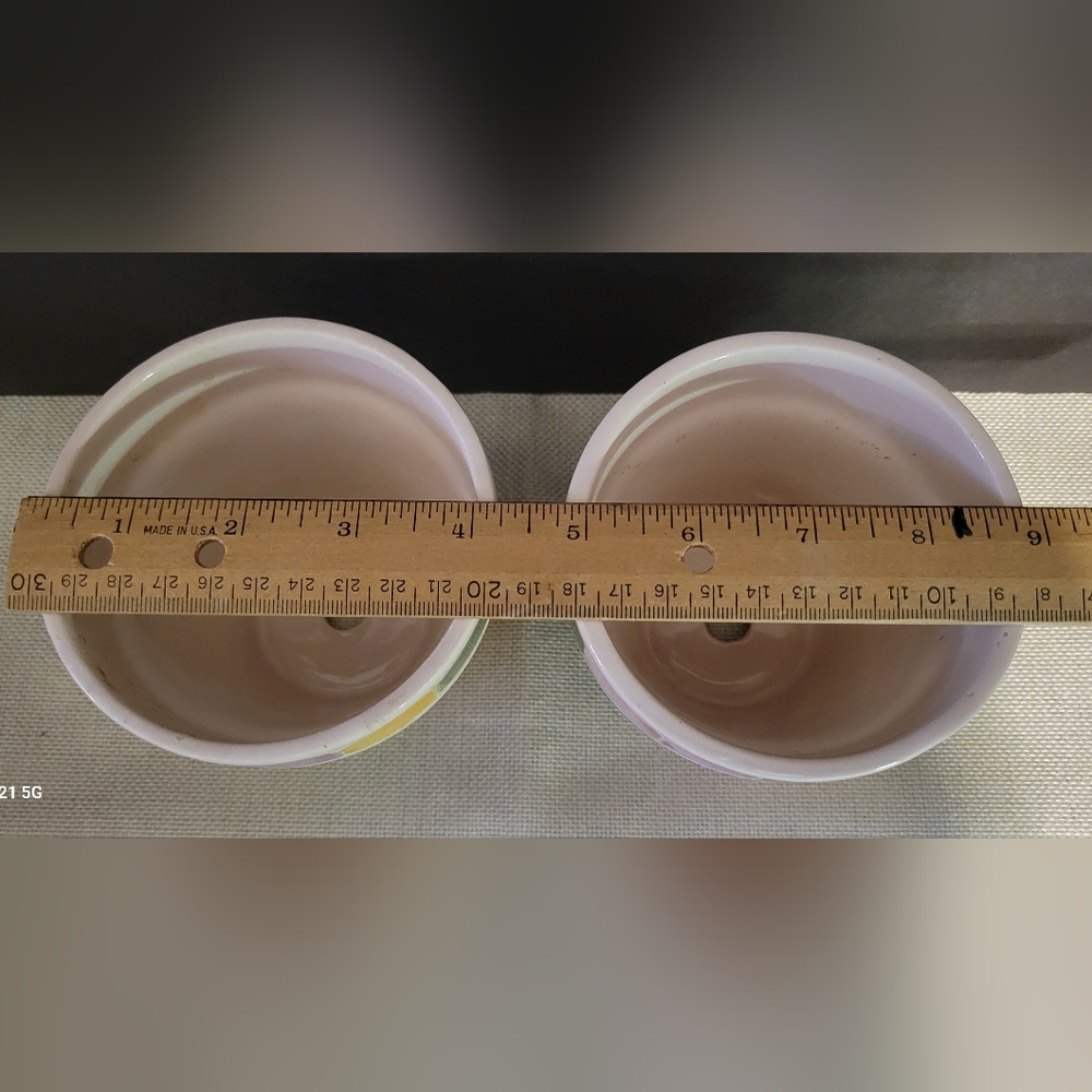 SUCCULENTS FLOWER POTS. SET OF 4- 3.5” by 4” - Picture 6 of 15